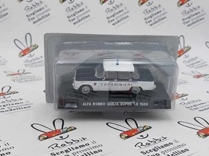 DIE CAST " ALFA ROMEO GIULIA SUPER 1.6 1969 " CARABINIERI SCALA 1/43 - Imagen 1 de 2