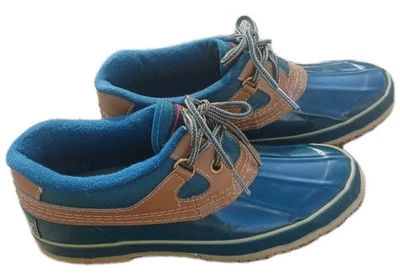 Sporto Duck Shoes Boots Women's Size 6 Green Thermolite Waterproof Steel Shank - Image 1 of 4