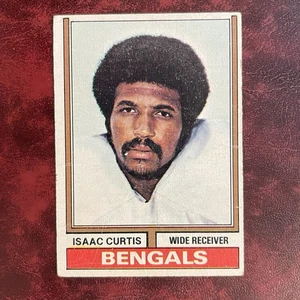 1974 Topps Set ISAAC CURTIS ROOKIE #315 CINCINNATI BENGALS - VG/VG-EX - Picture 1 of 2