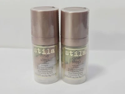 Stila One Step correct Kitten primer  Correcting & Brightening 0.5 fl oz. QTY:2 - Image 1 of 4
