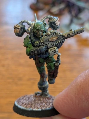 Games Workshop Warhammer 40K: Kill Team: Tempestus Aquilons fully painted - Image 1 of 4