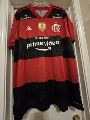 Adidas Flamengo Home 2020 Gabriel B. .Size 3XL Jersey - Image 1 of 4
