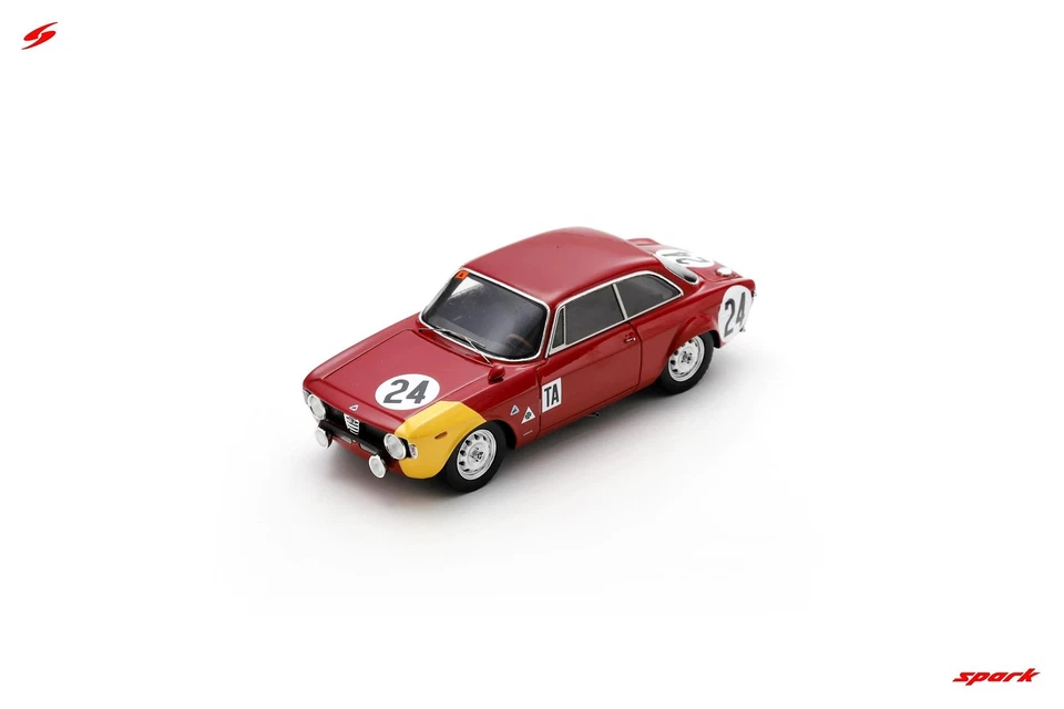 Spark US376 1/43 Alfa Romeo Giulia Sprint GTA No.24 24H Daytona 1968 Limitato - Immagine 1 di 1