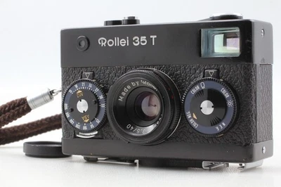 Meter Works [Exc+5] Rollei 35 T Black 35mm Film Camera Rollei 35 T From JAPAN - Image 1 of 4