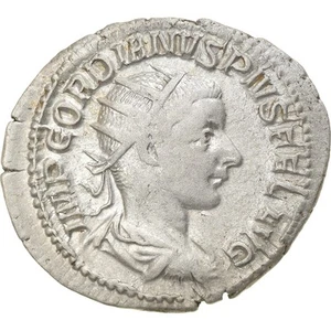 [#867038] Moneda, Gordian III, Antoninianus, 239-240, Roma, MBC, Vellón, RIC:65 - Picture 1 of 2