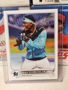 2022 Topps Series 1 - Jazz Chisholm Jr. - #6 Image Variation SP MARLINS