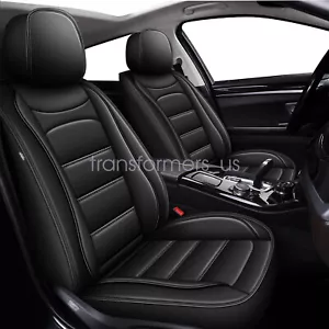Full Set For Honda HR-V 2016-2023 Car 5-Seat Covers Premium Faux Leather Cushion - Picture 1 of 21