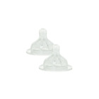 Set of 2 Small Baby Bottle Teats (0M+)