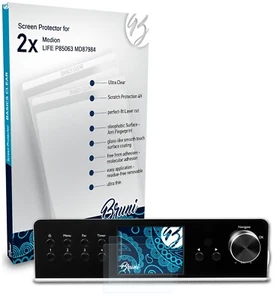Bruni 2x Protective Film for Medion LIFE P85063 MD87984 Screen Protector - Picture 1 of 8