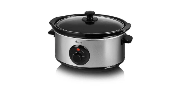 Swan SF17020N 3.5L 200W Slow Cooker - Stainless Steel