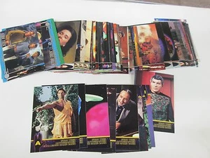 1998 Skybox Star Trek Complete card #91-171 set w/Autograph Challenge Game Cards - Picture 1 of 1
