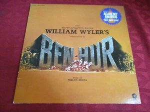 LP OST MIKLOS ROZSA Ben Hur STEREO MGM JAPAN MINT - Picture 1 of 8