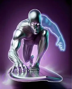 Bellas Artes Silver Surfer 13”x19” - Limitado a 6 impresiones firmadas y numeradas - Imagen 1 de 1