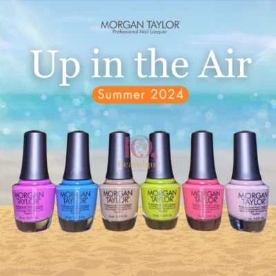 Morgan Taylor Verano 2024 UP IN THE AIR Esmalte de Uñas Colección Completa 6 piezas Sin Dis Foto 1 de 4
