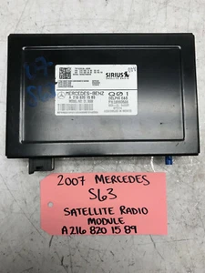 07-09 MERCEDES BENZ AMG S63 CLS63 W221 SIRIUS SATELLITE RADIO MODULE A2168201589 - Bild 1 von 8