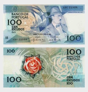 Portugal - 1986 - 100 Escudos - Replacement : ABC - "UNC" #ED4839 - Picture 1 of 6