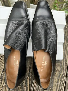Gebrauchte, Mezlan, Slipper, glänzend, Leder, Made in Spain, Größe 14 M, Herrenschuhe - Bild 1 von 12