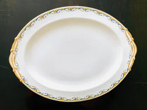 Bernardaud Limoges France Osborne Large Oval Serving Platter 15.5” - Picture 1 of 14