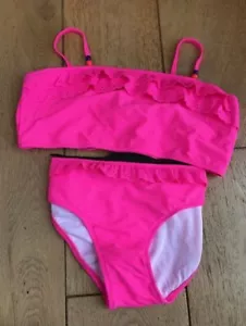 florence and fred neon pink orange bikini set 13 to 14 y bnwt - Picture 1 of 4