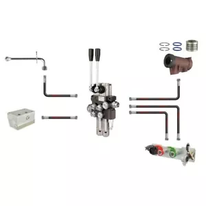 KIT HIDRÁULICO CON DISTRIBUIDOR EXTERNO 2 PIEZAS C-360, C-360-3P C360 URSUS - Imagen 1 de 11