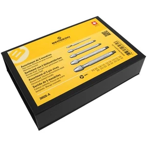 Bergeon 30026-A Set Of 5 Hardened Steel Pin Vices - HP30026-A - Picture 1 of 4