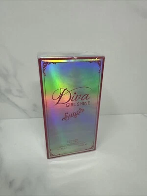 Diva Girl Shine Sugar Eau De Parfum para Mujer 3.4 OZ/100 ml Nuevo en Caja Sellada Foto 1 de 4