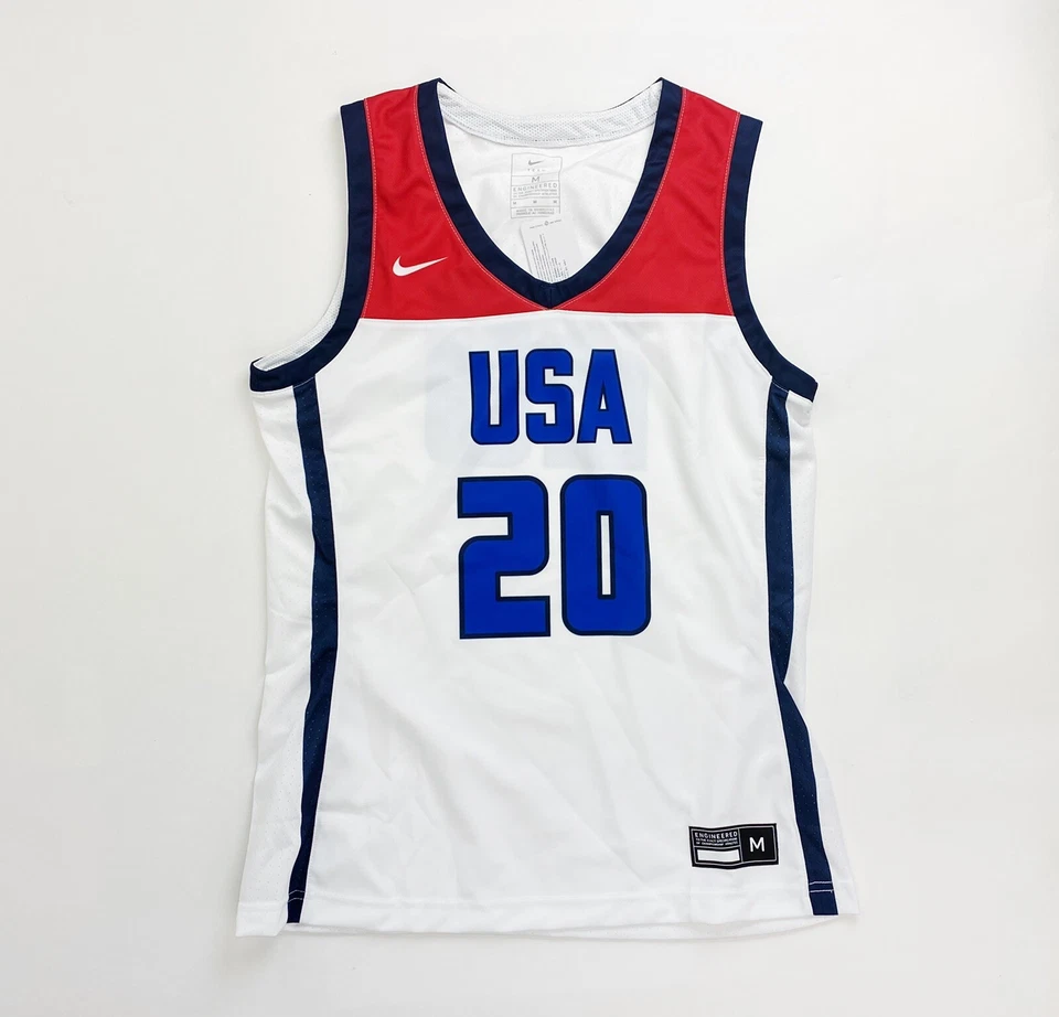 Nike Digital USA Pinnacle Premier 2 Basketball Jersey Women's M White DC2329