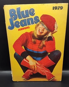 1979 DC Thomson Co BLUE JEANS ANNUAL Girls Hardcover Book Comic - Picture 1 of 7