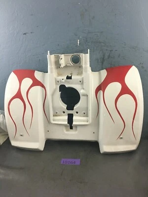 Yamaha Tri-Z 250 1985 guardabarros trasero plástico TRIZ recortado usado Foto 1 de 4