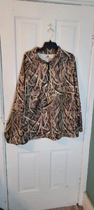 Mossy Oak 2X Mens (50-52) Camo 1/4 Zip Long Sleeved Pullover Sweatshirt - Picture 1 of 16