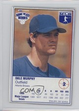 1987 Kraft Home Plate Heroes Food Issue Dale Murphy #2