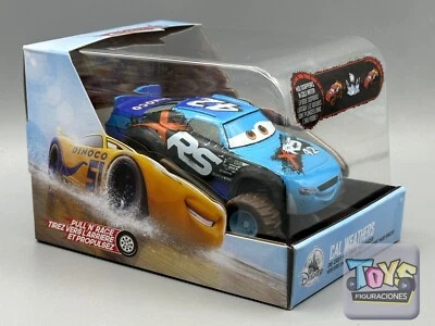 Coches Disney Pixar escala 1:43 CAL WEATHERS #42 Die Cast Pullback Mud Racer Foto 1 de 4