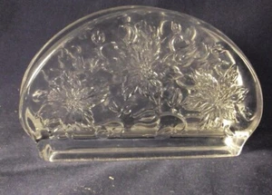 Princess House Fantasia Napkin holder glass - Picture 1 of 2