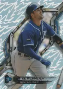 2018 Topps High Tek Pattern 2 Lightning #HT-WM Whit Merrifield KC Royals - Picture 1 of 1