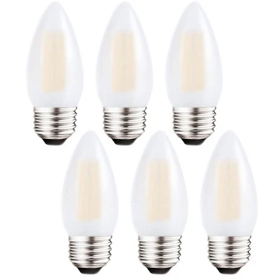 Dimmable LED Candelabra Light Bulbs 40W Equivalent E26 Base, B11 LED Chandeli... - Image 1 of 4