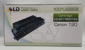 LD Brand Canon 120(II) Printer LD-2617B001AA Laser Toner Cartridge  (New | NIB) - Picture 1 of 3