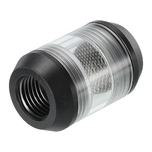 Cylindrical Water Cooling Filter, Fine Screen Funnel Shaped Filter Acrylic G1/4" - Afbeelding 1 van 5