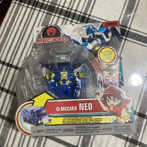 Figura Coche Robot Transformable Mattel Mecard Serie Jumbo NEO Nuevo Sellado con Tarjeta - Imagen 1 de 3