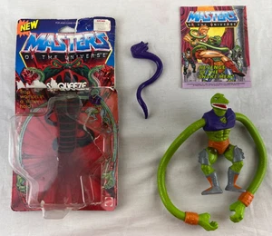 1986 He-Man MOTU SSSqueeze with Snake 100% Komplett Figur & Mini Comic Mattel - Bild 1 von 6