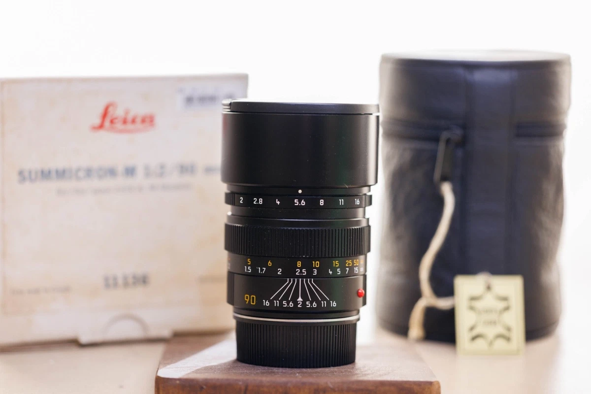 Leica SUMMICRON-M 90mm Focal f/2 Camera Lenses for sale | eBay