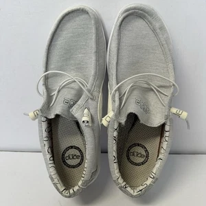 Hey Dude Herren Größe 11 Grau Wally Sox, Slipper Freizeit Komfort Schuhe - Bild 1 von 7