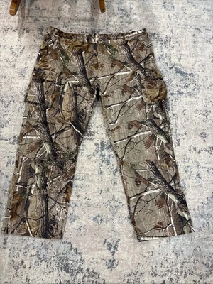 Game Winner Realtree Camo Cargo Pants Men Size 3XL XXXL Loose Deer Hunting - Image 1 of 4