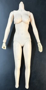 1/6 scale Seamless Female Base Body Medium Bust Pale 12" Action Figure Woman - Picture 1 of 16
