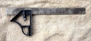 VINTAGE/ANTIQUE UNBRANDED LIGHT DUTY MACHINIST COMBO SQUARE - JAPAN - Picture 1 of 6