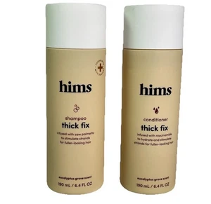 NEW HIMS Thick Fix Shampoo & Conditioner Eucalyptus Grove Scent Set of 2 - Picture 1 of 5