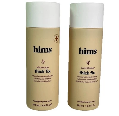 NEW HIMS Thick Fix Shampoo & Conditioner Eucalyptus Grove Scent Set of 2 - Image 1 of 4