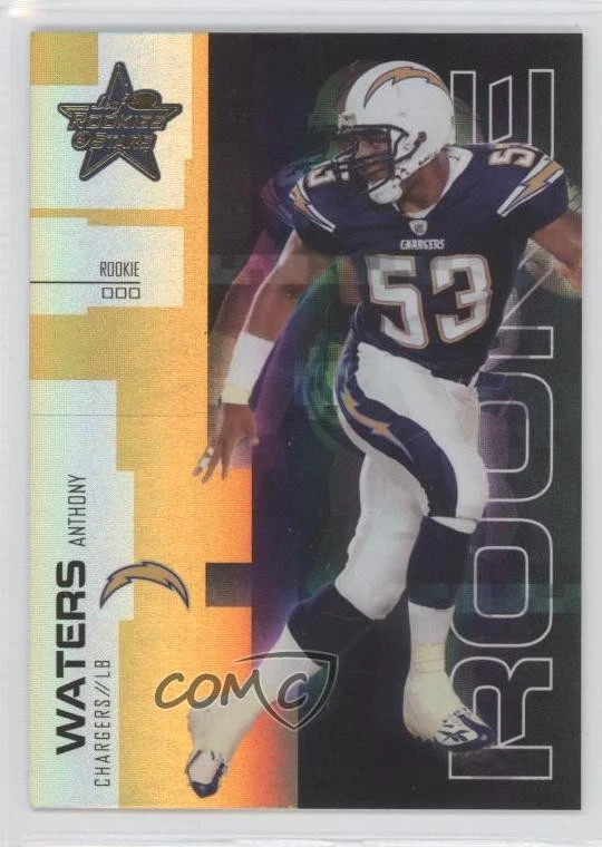 2007 Leaf Rookies & Stars Rookie Longevity Parallel Gold /25 Anthony Waters RC - Image 1 of 2