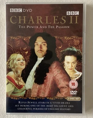 BBC Charles II 2DVD  2004 The Power & Passion, Starring Rufus Sewell, M Freeman - Image 1 of 3