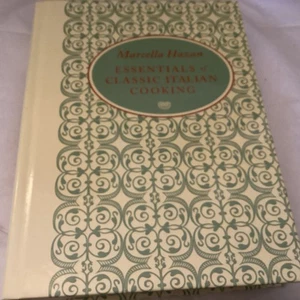 Essentials of Classic Italian Cooking : A Cookbook by Marcella Hazan - Picture 1 of 2
