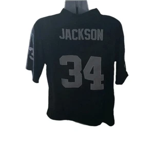 Raiders Black Men's Size 50 Mitchell & Ness #34 Bo Jackson Jersey  - Picture 1 of 7